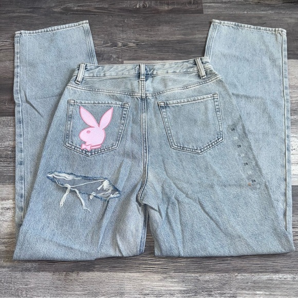 Playboy X Pacsun jeans pink bunny - Picture 1 of 4
